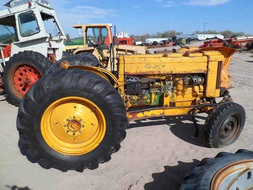 Used John Deere 420 Tractor parts.