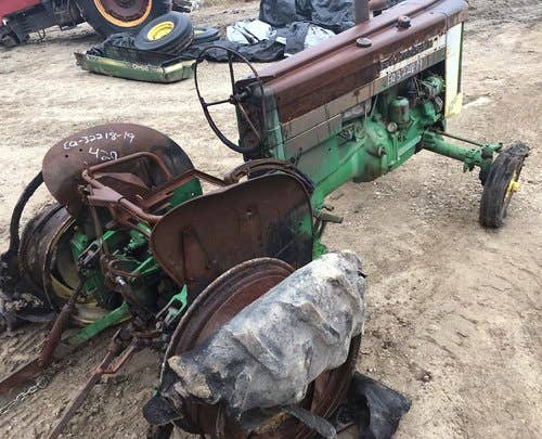 1956 Used John Deere 420 Tractor parts.