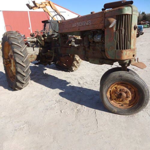 Used John Deere 420 Tractor parts.