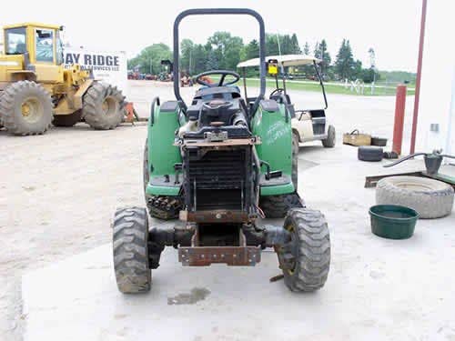 Used John Deere 4200 Tractor parts.