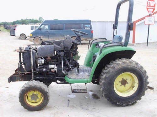 Used John Deere 4200 Tractor parts.