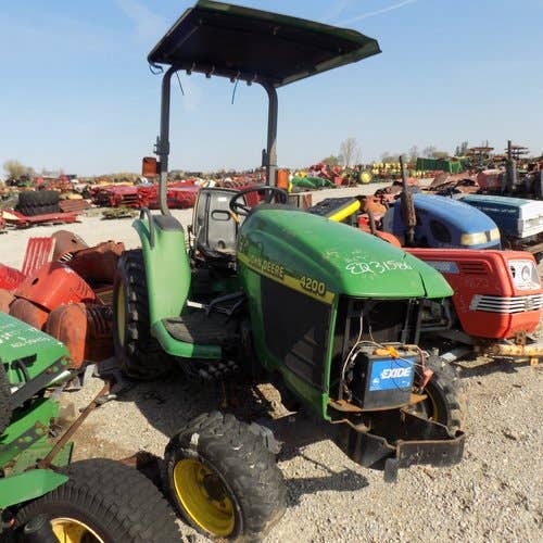 Used John Deere 4200 Tractor parts.