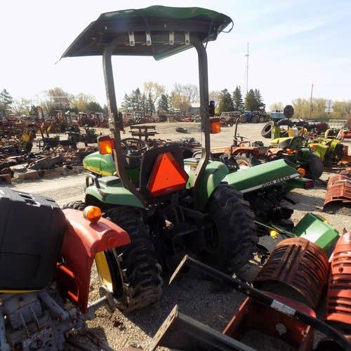Used John Deere 4200 Tractor parts.