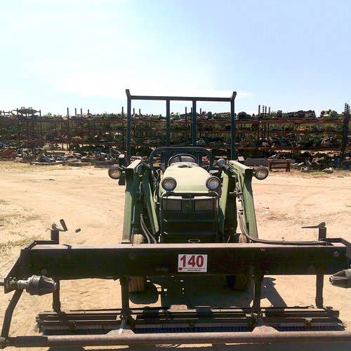 Used John Deere 4200 Tractor parts.