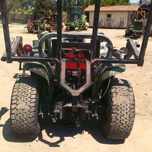 Used John Deere 4200 Tractor parts.