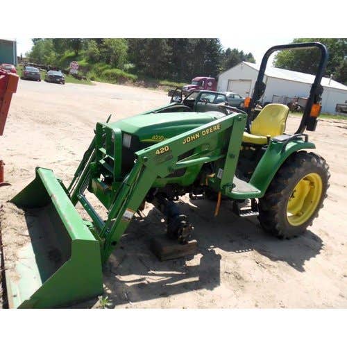Used John Deere 4210 Tractor parts.