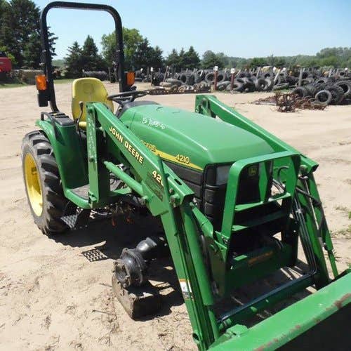 Used John Deere 4210 Tractor parts.
