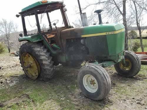 Used John Deere 4230 Tractor parts.