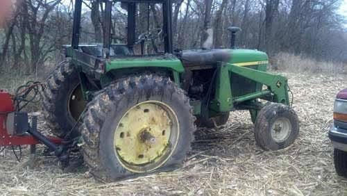 Used John Deere 4230 Tractor parts.