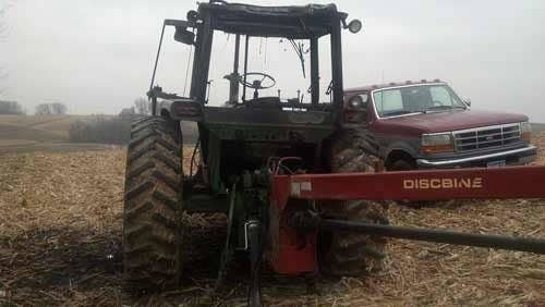 Used John Deere 4230 Tractor parts.