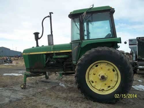 Used John Deere 4230 Tractor parts.