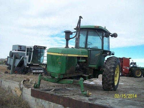 Used John Deere 4230 Tractor parts.