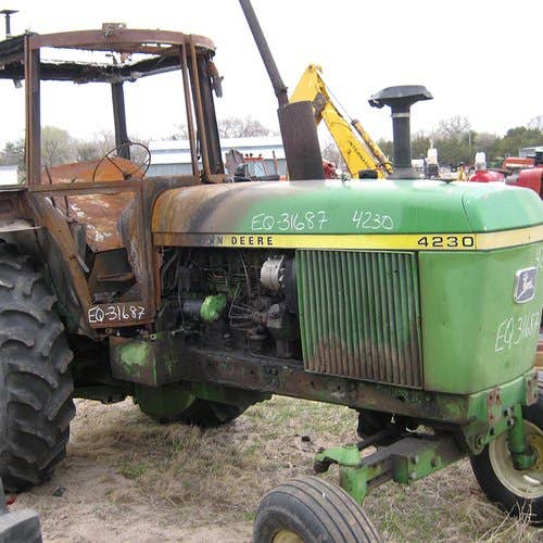 Used John Deere 4230 Tractor parts.