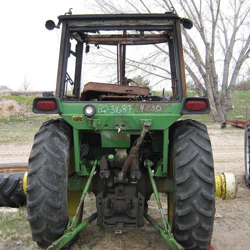 Used John Deere 4230 Tractor parts.