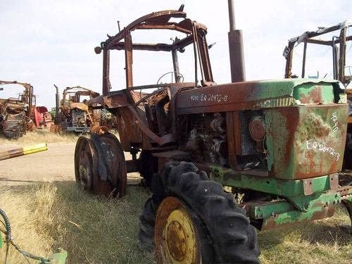 Used John Deere 4240 Tractor parts.