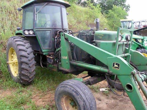 Used John Deere 4240 Tractor parts.