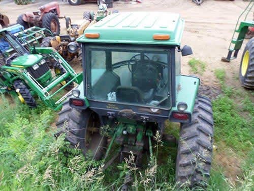 Used John Deere 4240 Tractor parts.