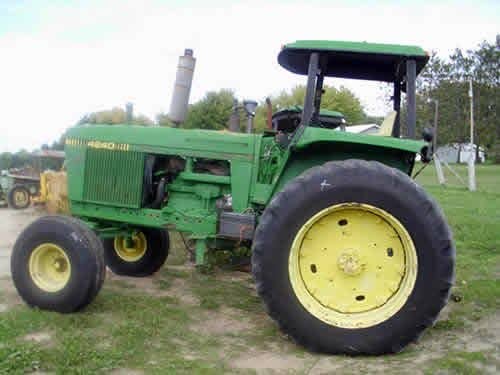 Used John Deere 4240 Tractor parts.