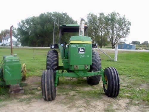 Used John Deere 4240 Tractor parts.