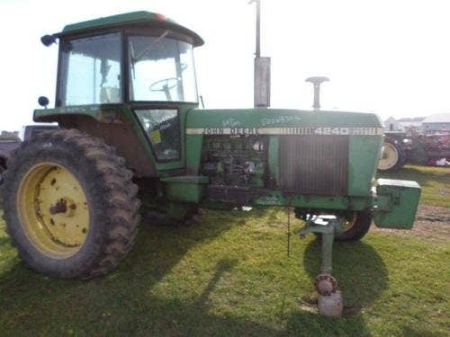 Used John Deere 4240 Tractor parts.