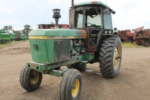 Used John Deere 4240 Tractor parts.