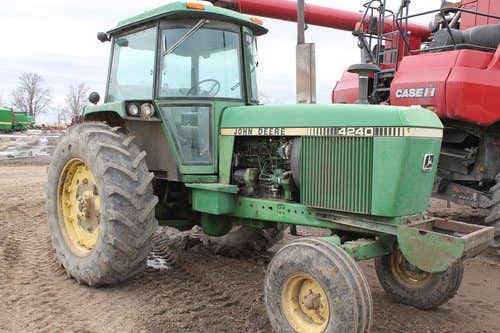 Used John Deere 4240 Tractor parts.