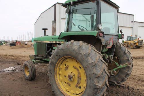 Used John Deere 4240 Tractor parts.