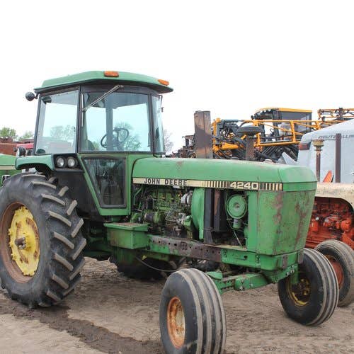 Used John Deere 4240 Tractor parts.