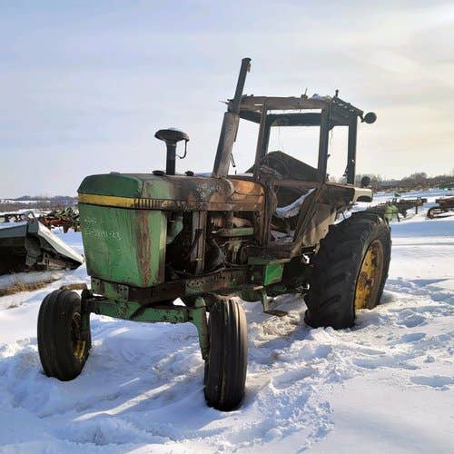 Used John Deere 4240 Tractor parts.