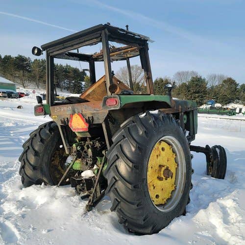 Used John Deere 4240 Tractor parts.