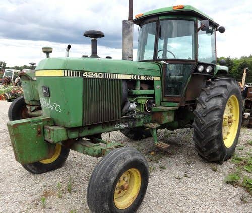 Used John Deere 4240 Tractor parts.