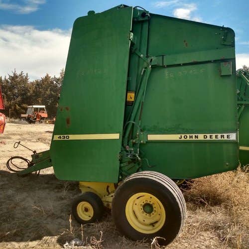 Used John Deere 430 Baler parts.