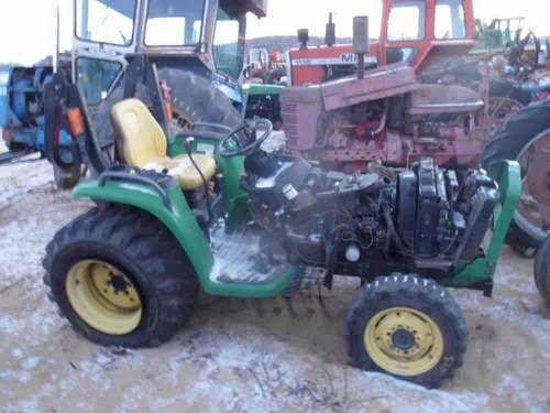 Used John Deere 4310 Tractor parts.
