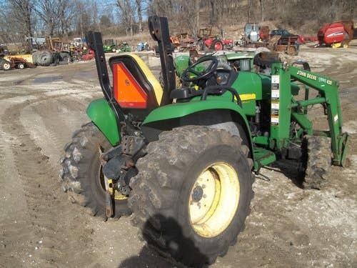Used John Deere 4310 Tractor parts.