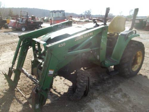 Used John Deere 4310 Tractor parts.