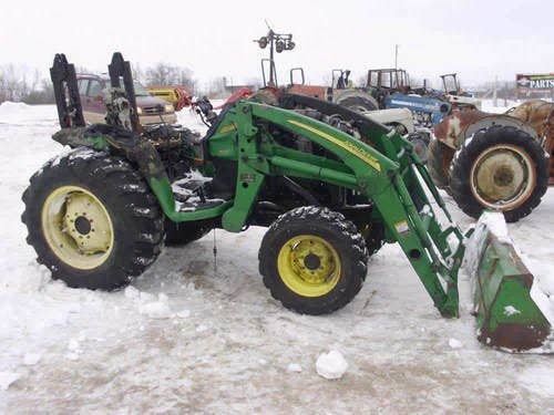 2007 Used John Deere 4320 Tractor parts.