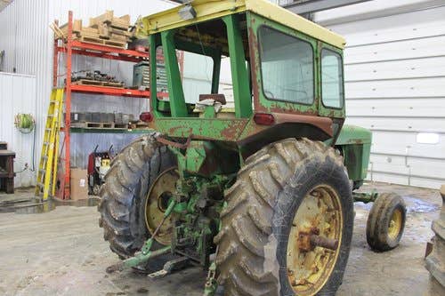 Used John Deere 4320 Tractor parts.