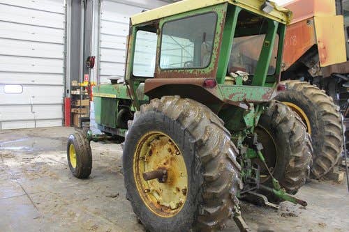 Used John Deere 4320 Tractor parts.