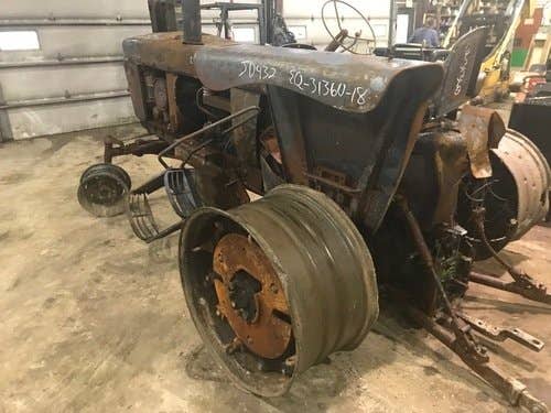 Used John Deere 4320 Tractor parts.
