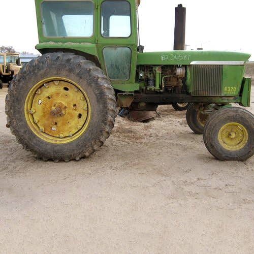 Used John Deere 4320 Tractor parts.