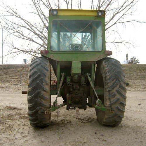 Used John Deere 4320 Tractor parts.