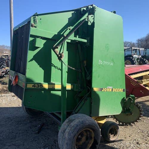 Used John Deere 435 Baler parts.