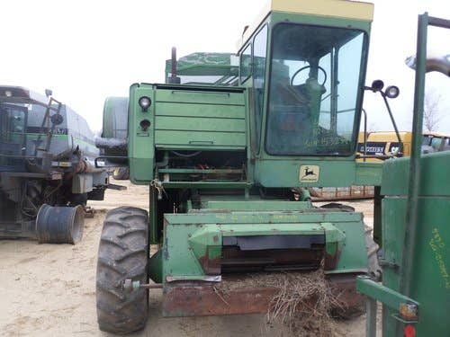 Used John Deere 4400 Combine parts.