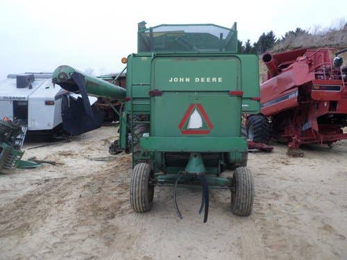 Used John Deere 4400 Combine parts.