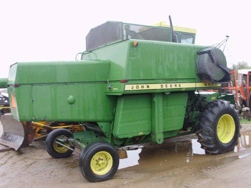 Used John Deere 4400 Combine parts.