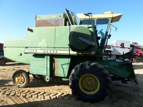 Used John Deere 4400 Combine parts.