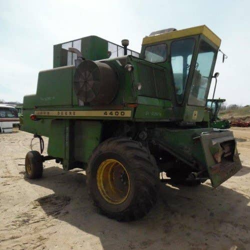 Used John Deere 4400 Combine parts.