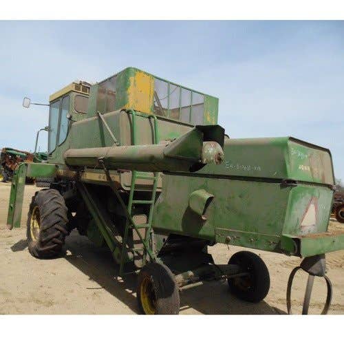 Used John Deere 4400 Combine parts.