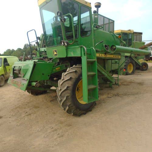 Used John Deere 4400 Combine parts.