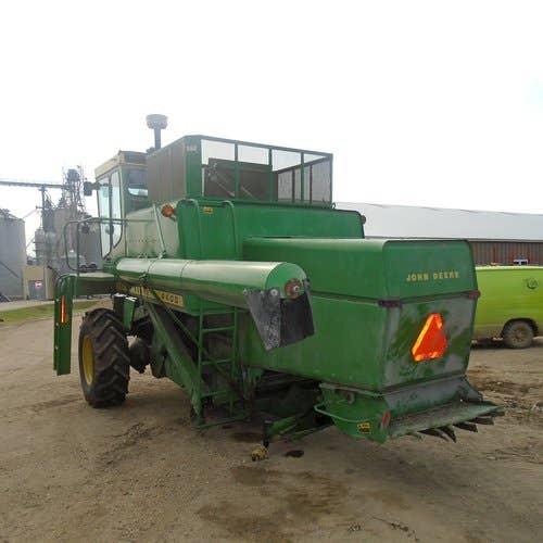 Used John Deere 4400 Combine parts.